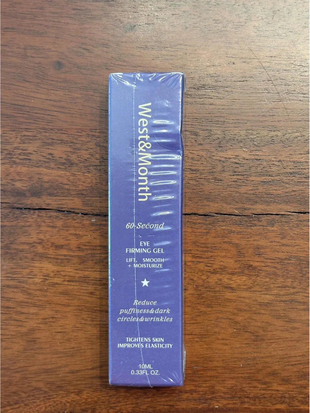 West & Month 60 Seconds Eye Firming Gel. NEW!